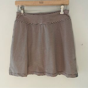 Title Nine Athletic Golf Skort Pink / Gray Striped size small